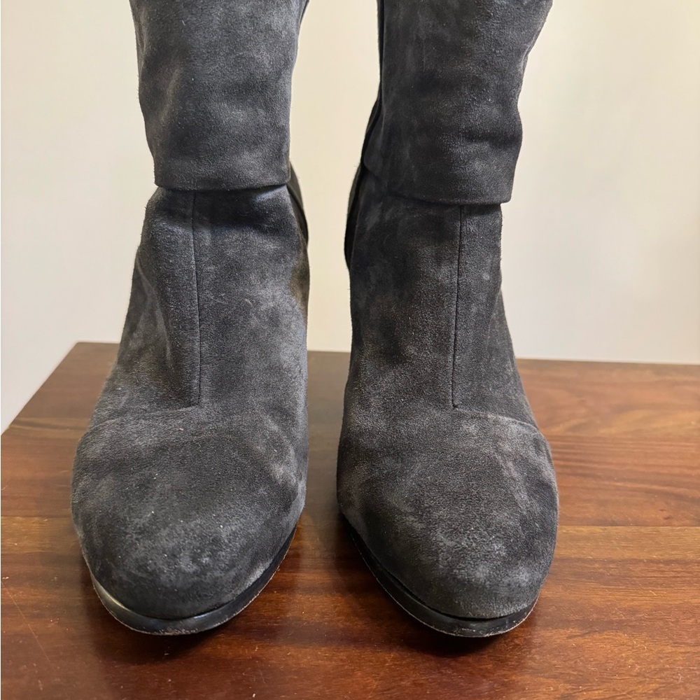 Rag & Bone Newbury Grey Suede Booties